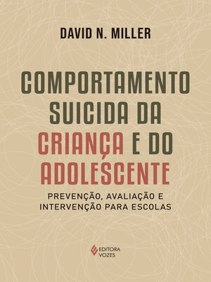 cover image of Comportamento suicida da criança e do adolescente